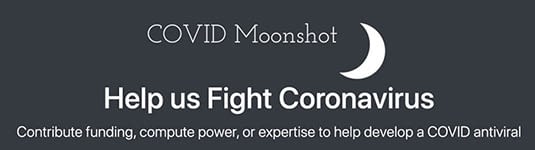 COVID Moonshot banner