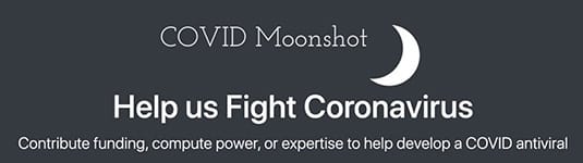 COVID Moonshot banner
