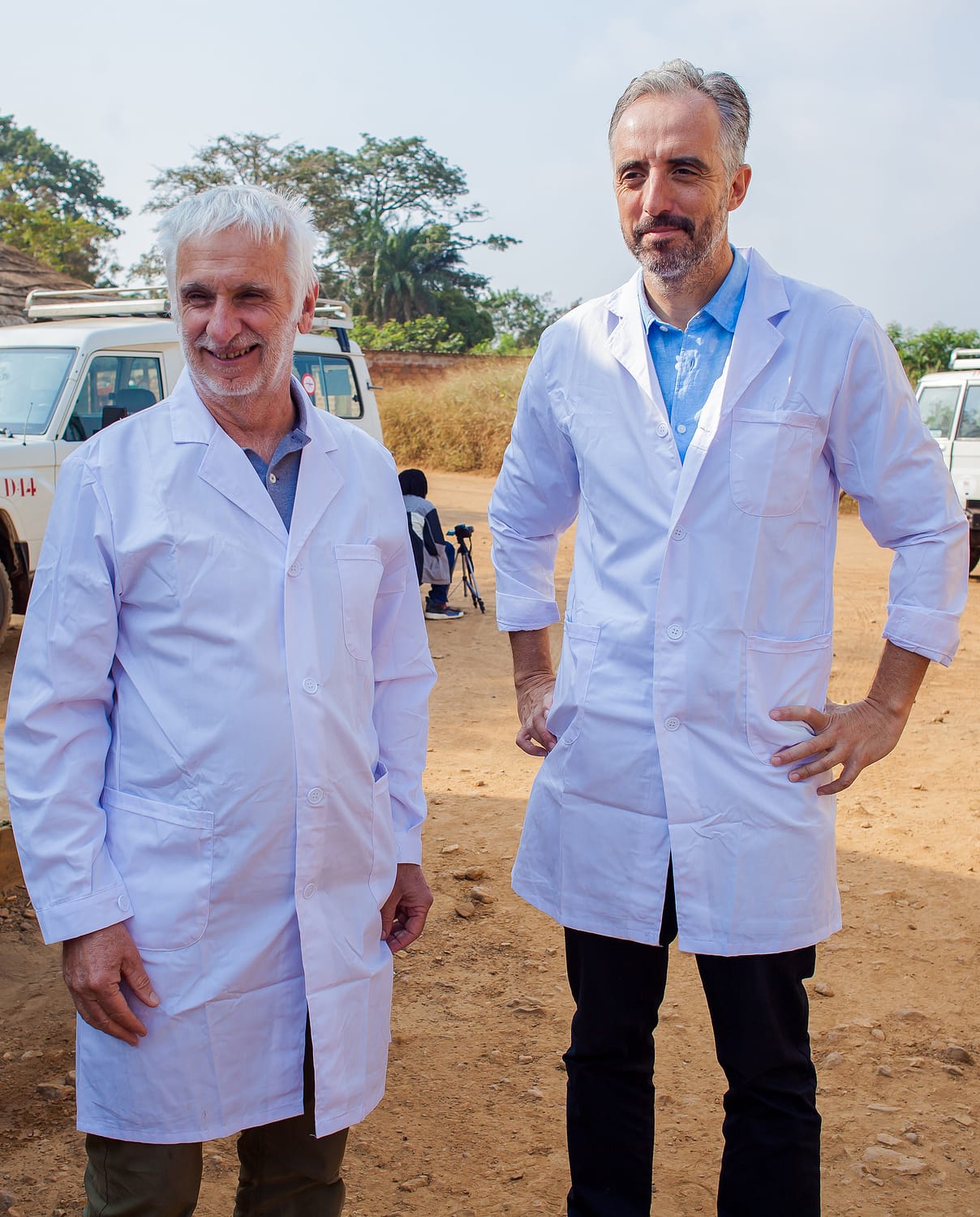 Dr Bernard Pécoul and Dr Luis Pizarro