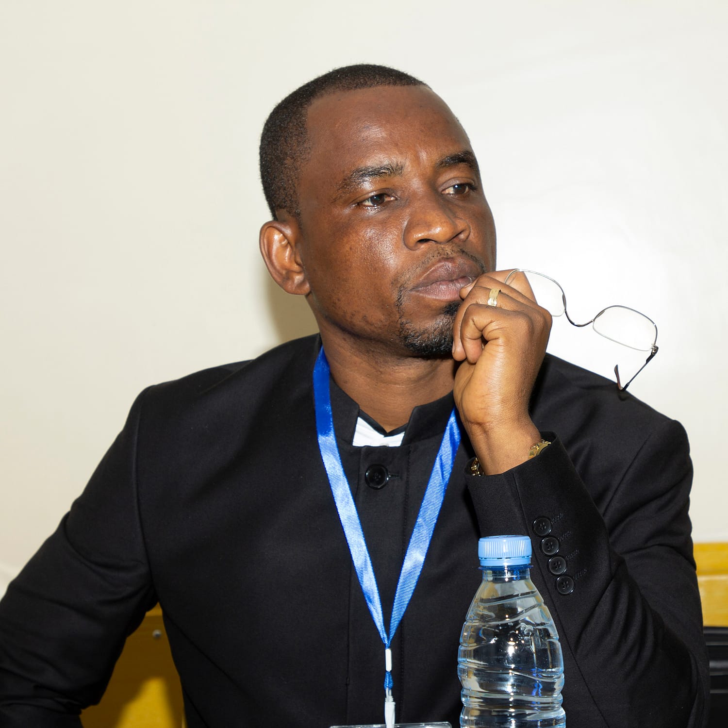 Dr Digas Ngolo Tete at the World Conference of Francophone Science Journalists