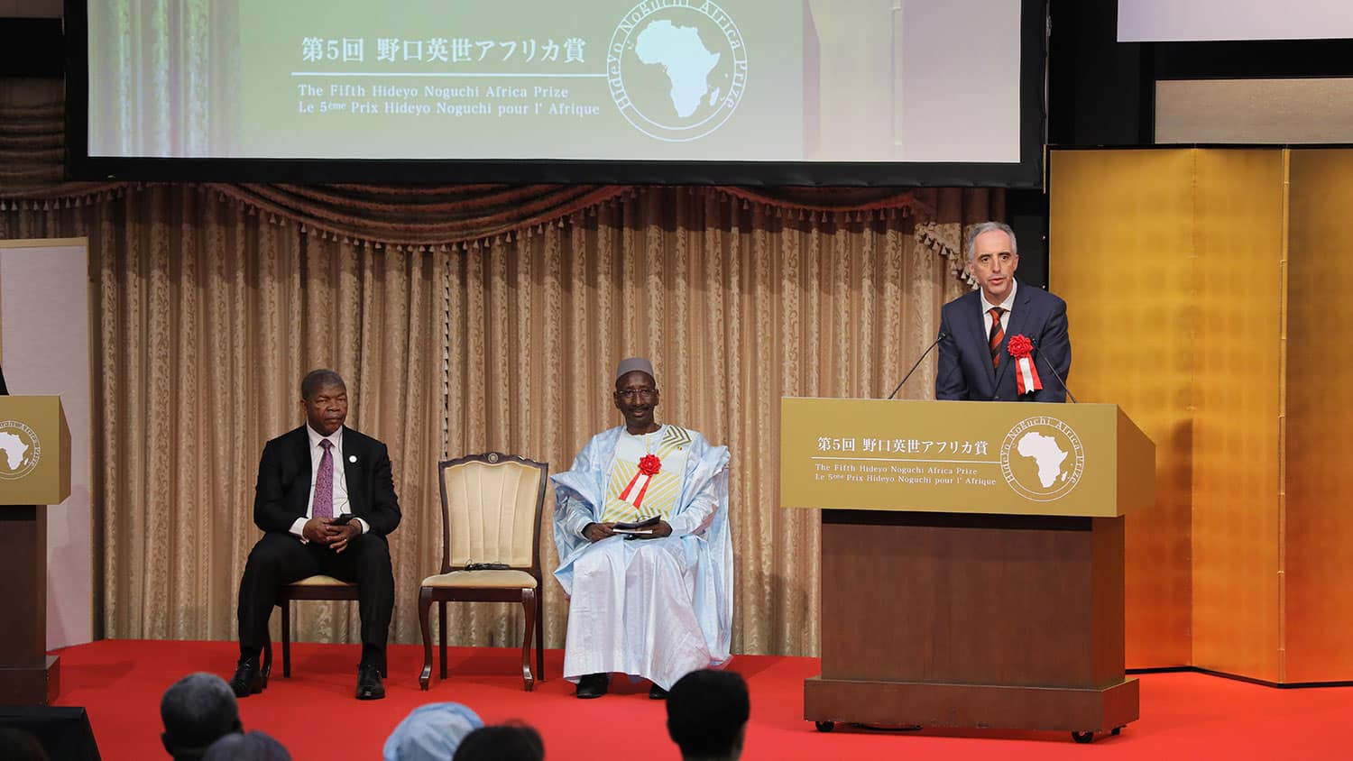 Acceptance address, Dr Luis Pizarro – Fifth Hideyo Noguchi Africa Prize ...