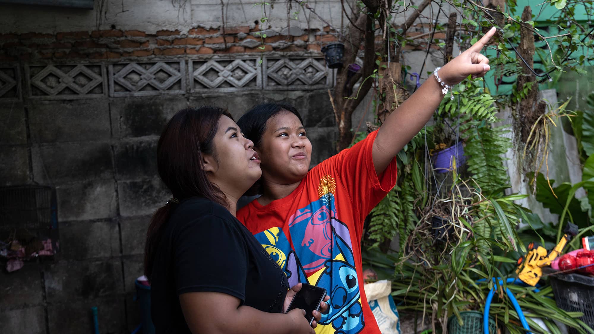 Women in rural setting