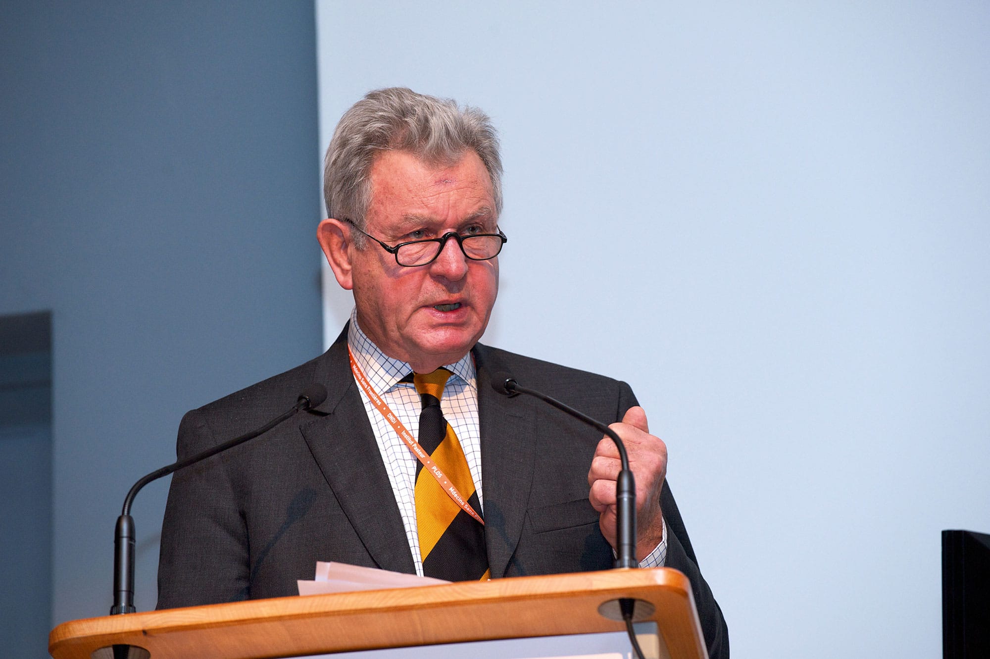 Yves Champey in 2013 at DNDi's 10 Year Anniversary event in Paris