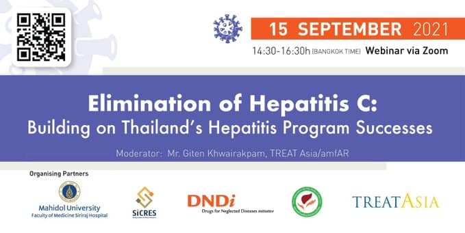 Invitation to hepatitis C webinar
