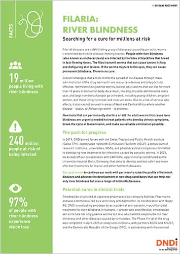 DNDi factsheet filaria 2023